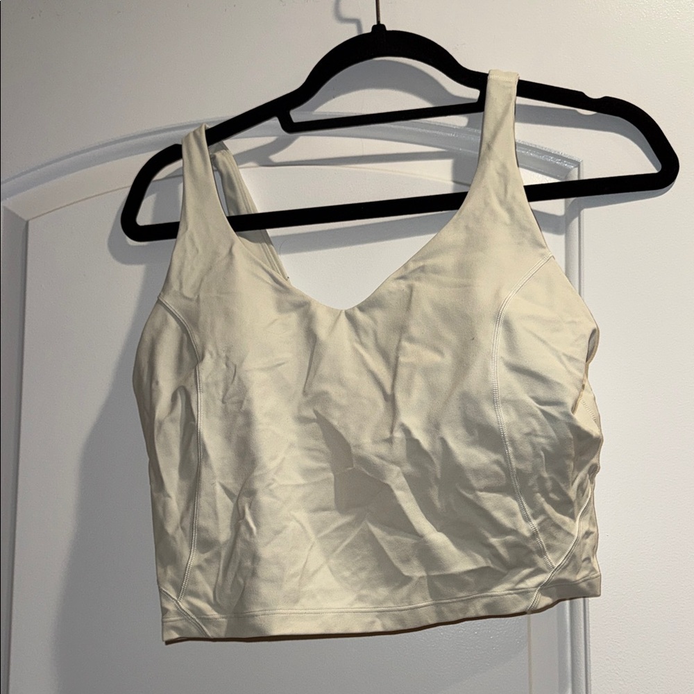 Lululemon High Neck Align Tank Bone